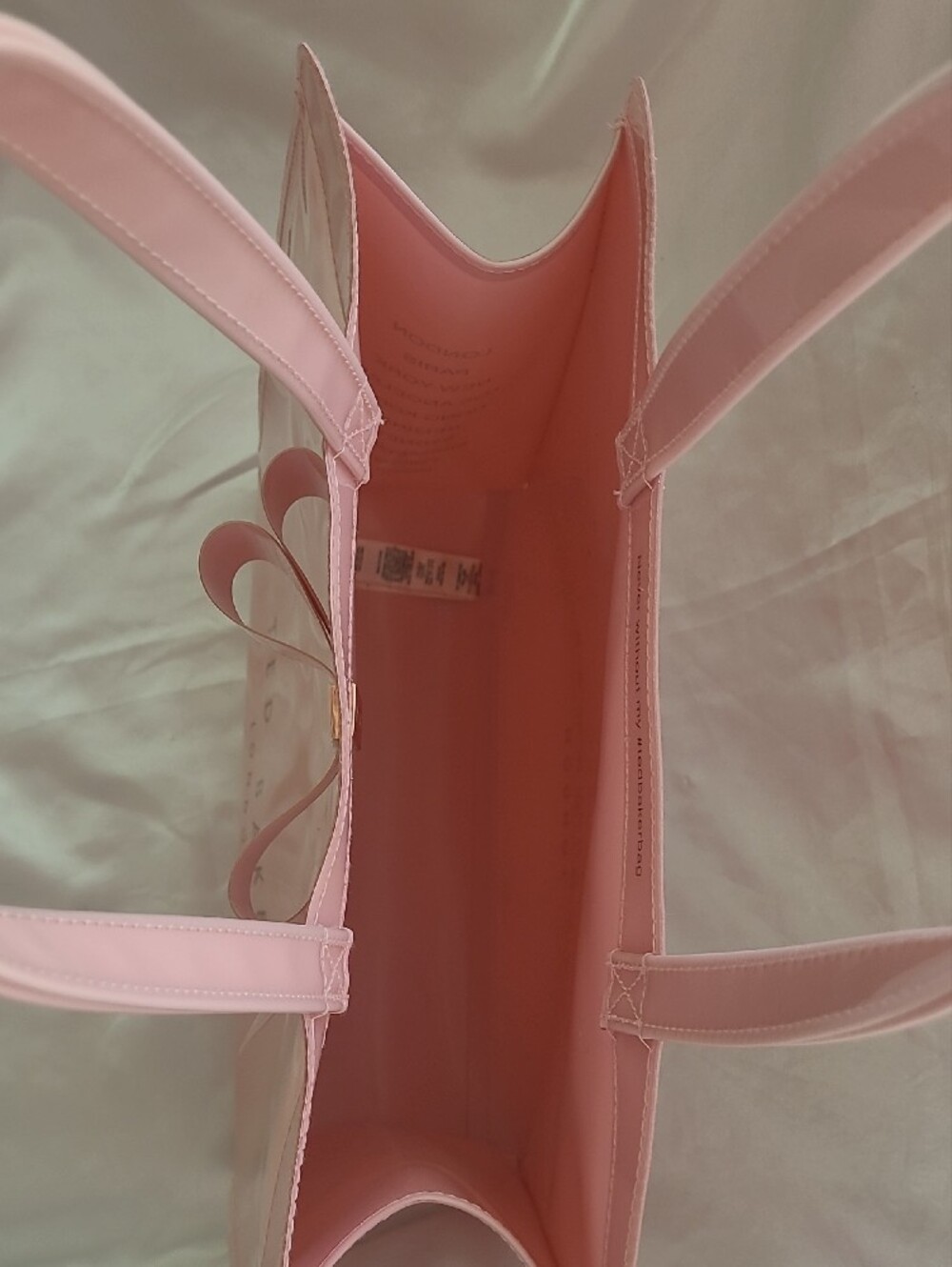 Ted Baker Pale Pink Bow-Accent Tote - Picture 8 of 13